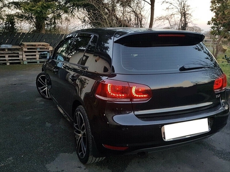 VOLKWAGEN GOLF 6 SPOILER (PIANO BLACK)